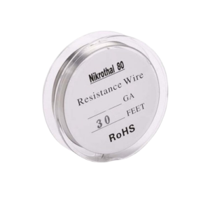 Rohs Filo Resistivo Nikrothal 80 20ga 30ft