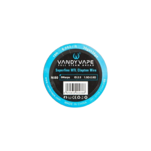 Vandy Vape Filo resistivo Superfine MTL Clapton Wire 30/38ga Ni80